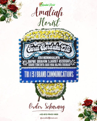 Papan Bunga Duka di Sepinggan Raya