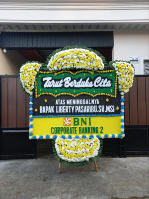 Papan Bunga Duka di Sepinggan Raya