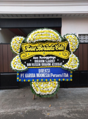 Papan Bunga Duka di Sepinggan Raya